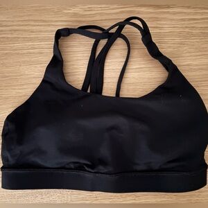 Lululemon Energy Sports Bra Black Size 8